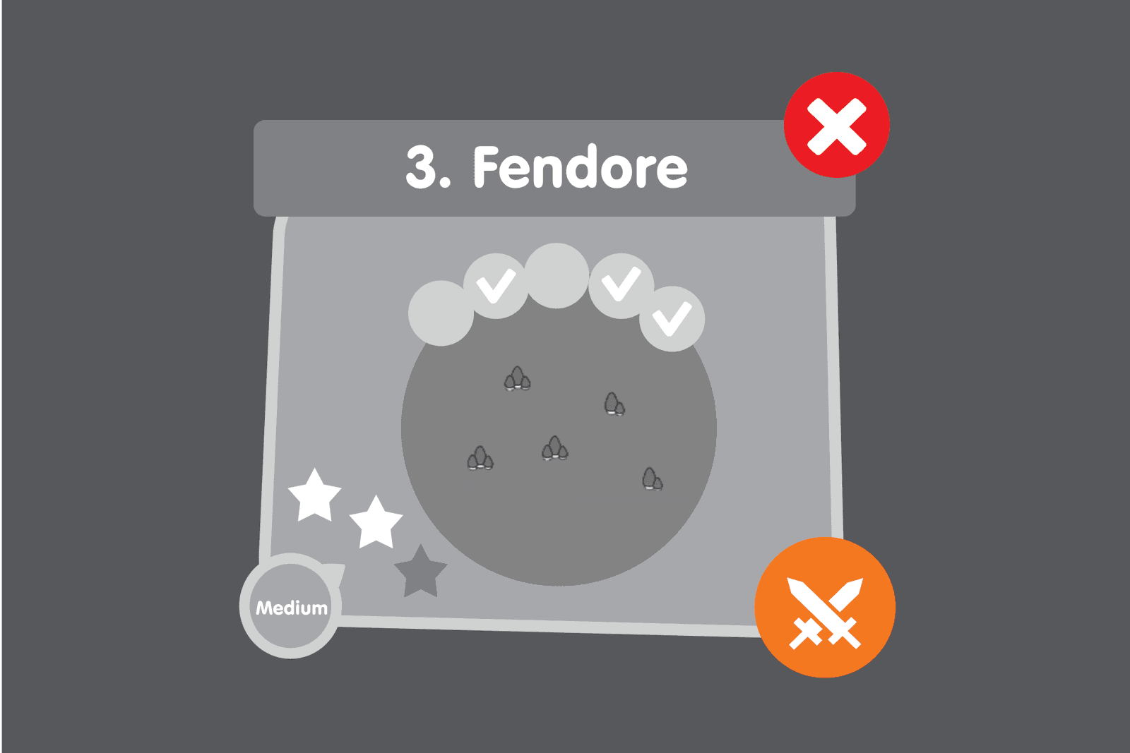 Campaign level wireframe