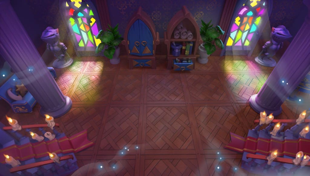 Castle interior