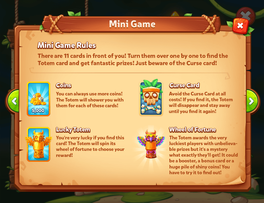 Mini-game rules