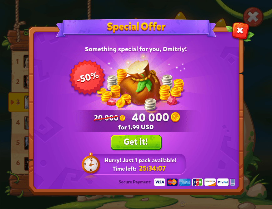 Special offer