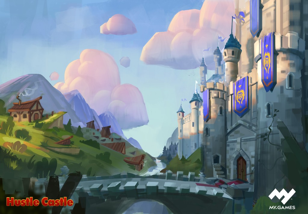 Castle landscape