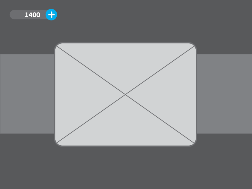 Level complete wireframe